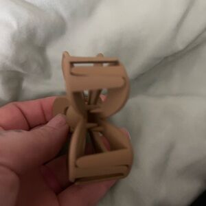 Tan Hair Clip